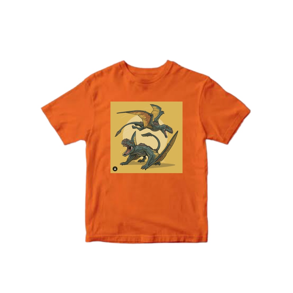 KAOS BAJU ANAK DINOSAURUS Pterodactyl BURUNG DINOSAURUS