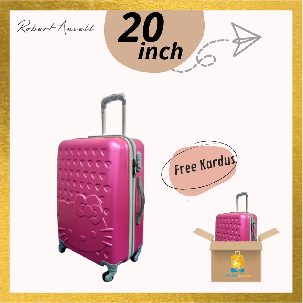 Koper HK Hello kitty 20 Inch Fiber Cabin Robert Ansell Koper HK Hello kitty 20 Inch Fiber Cabin Robert Ansell