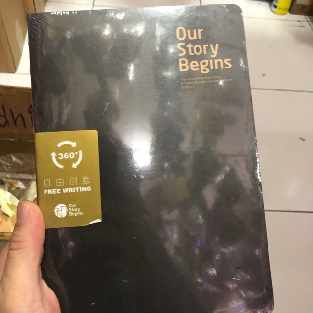 

Scetch book our story begins a5 try our dream