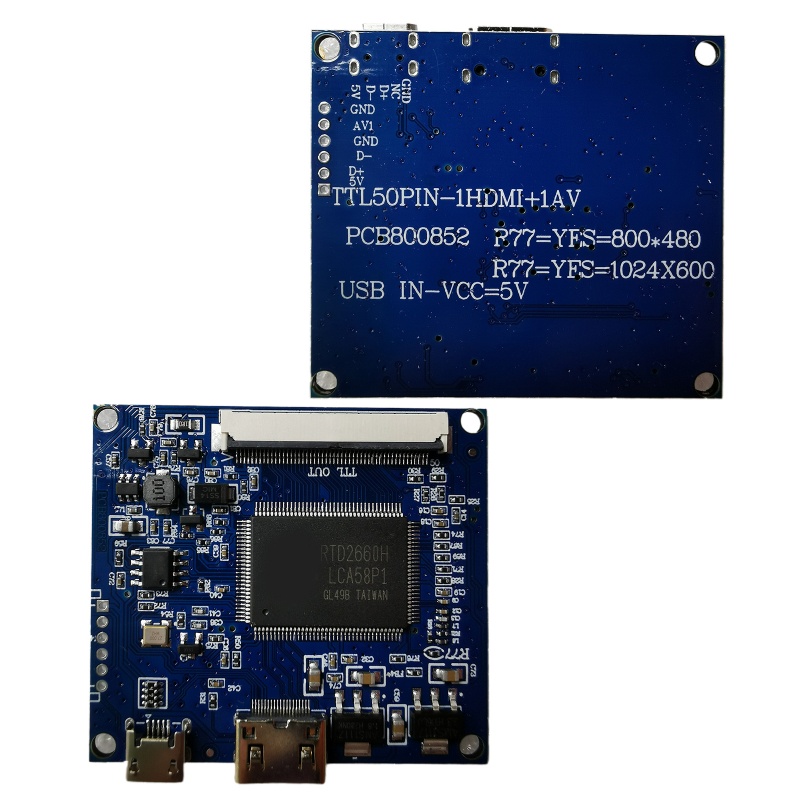 Btsg Controller Board Papan Kontroler LCD 50Pin 7300101463 Loyang Sekat 1024x600