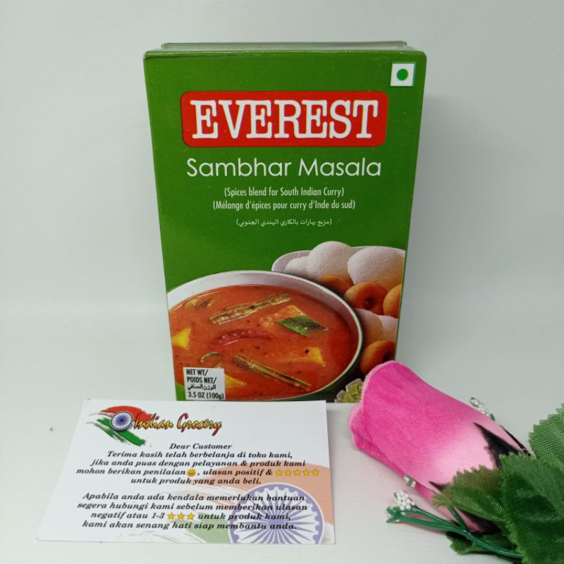 

SAMBAR MASALA EVEREST 100GR