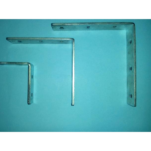 ☋ PLAT SIKU L 10X10 cm VERSENG/SIKU PENYANGGA PENAHAN TATAKAN RAK KAYU ✹