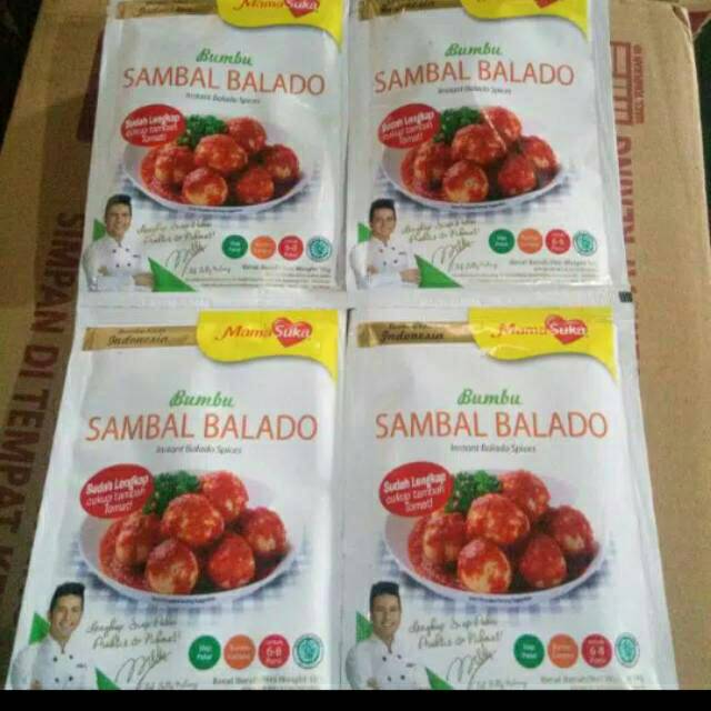 

Sambal balado mamasuka isi 3 Psc harga langsung dari pabrik