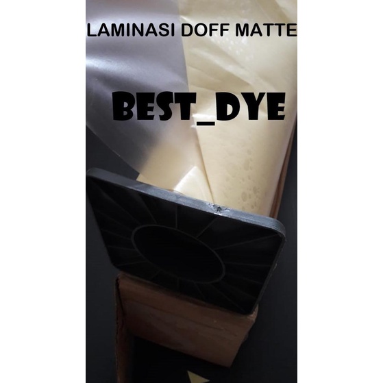 

Plastik Laminasi Dingin Doff Matte 100 Gr, A3= 32 Cm X 45 M, 1 Roll Terlaris