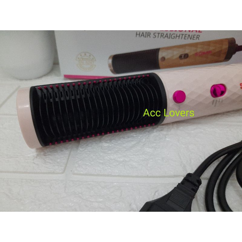 sisir catokan sekaligus hairdryer 2in1 sonar sisir blow catok murah