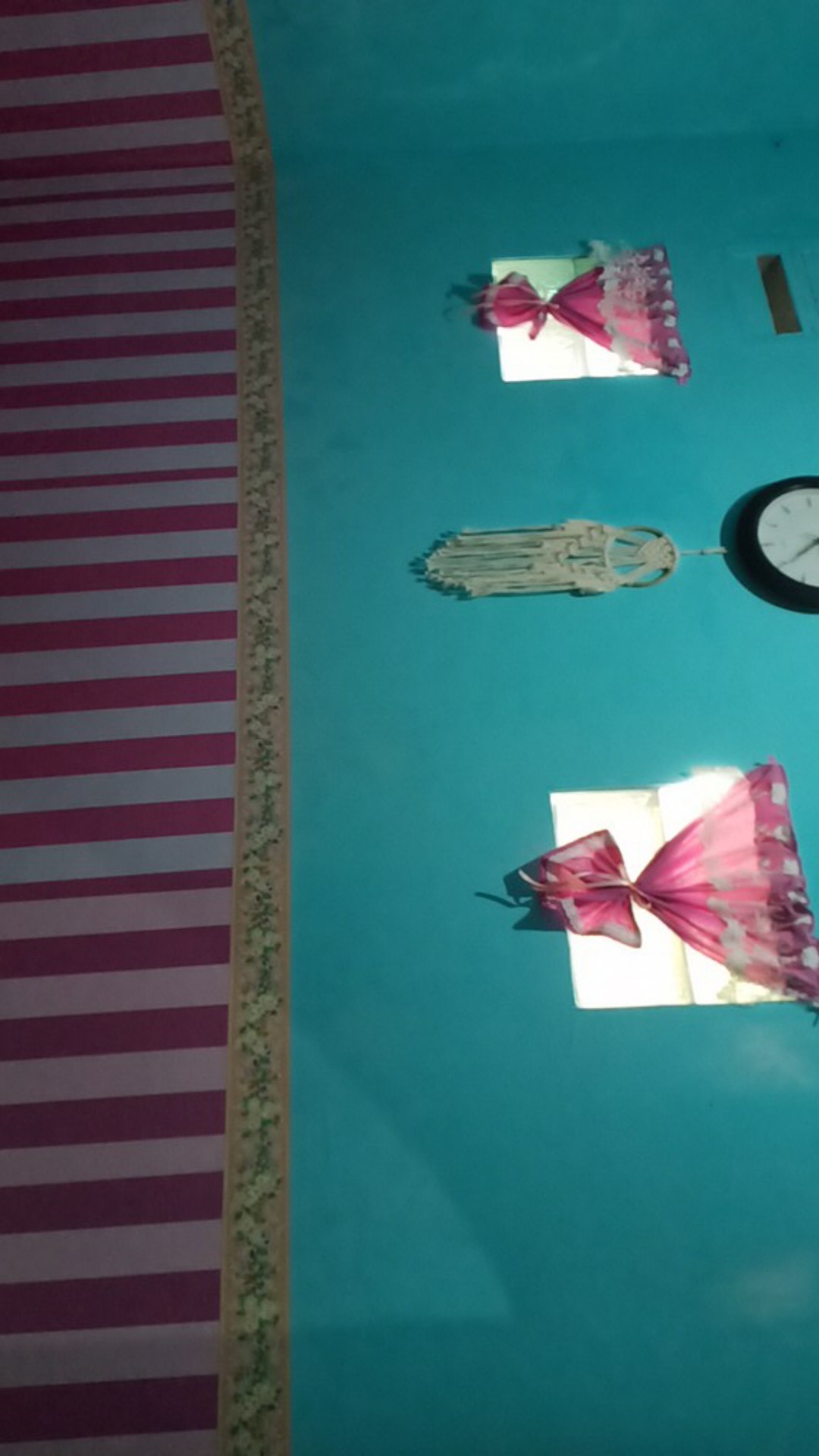 Wps598 Garis Merah Pink Wallpaper Sticker  Wal Paper Dinding Wpsbgs