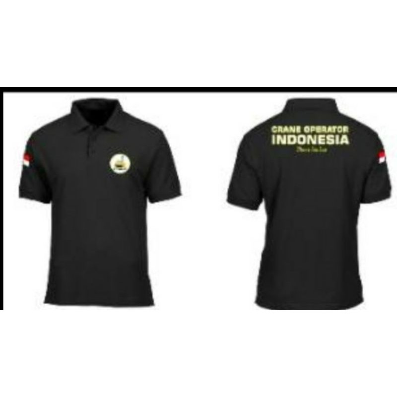 kaos polo custom bordir