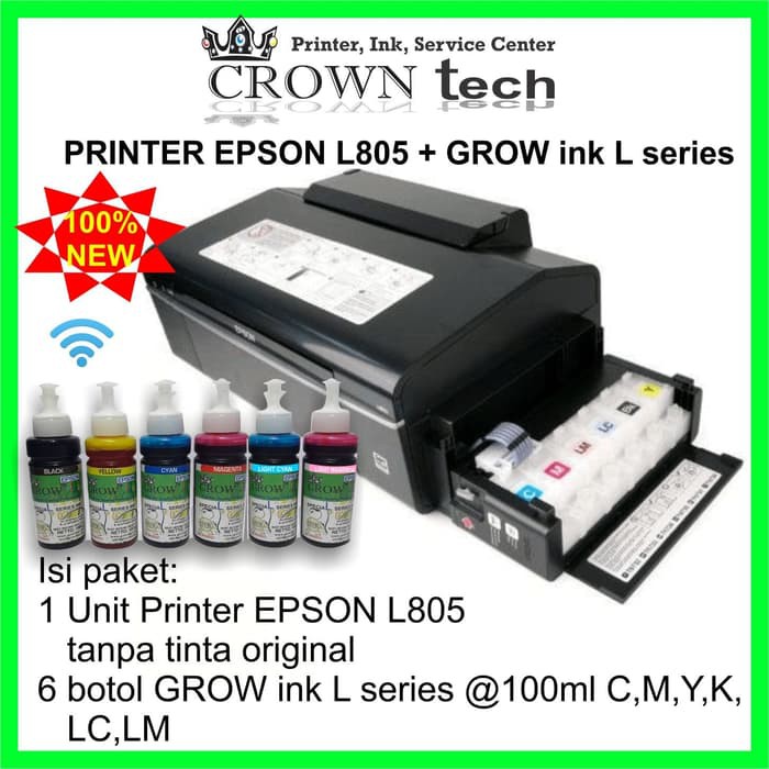 

EPSON L805 tinta GROW ink L series