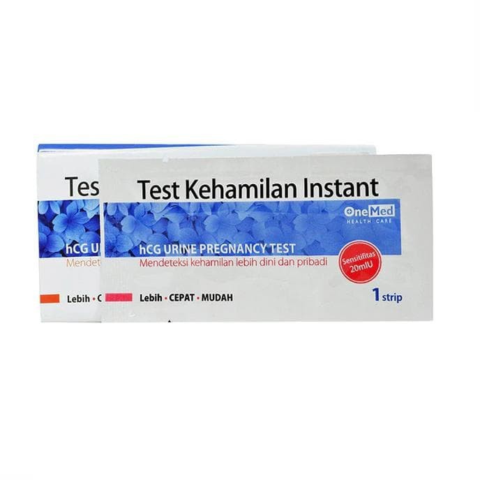 ONEMED TEST KEHAMILAN INSTANT / TESTPACK INSTAN /PREGNANCY TEST