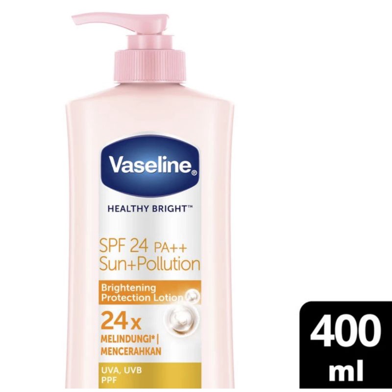 [Reject] Vaseline Healthy Bright Hand and Lotion SPF 24 - 400 ml
