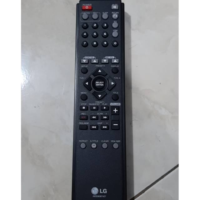 REMOTE REMOT DVD HOME THEATER LG AKB36 ORIGINAL ASLI