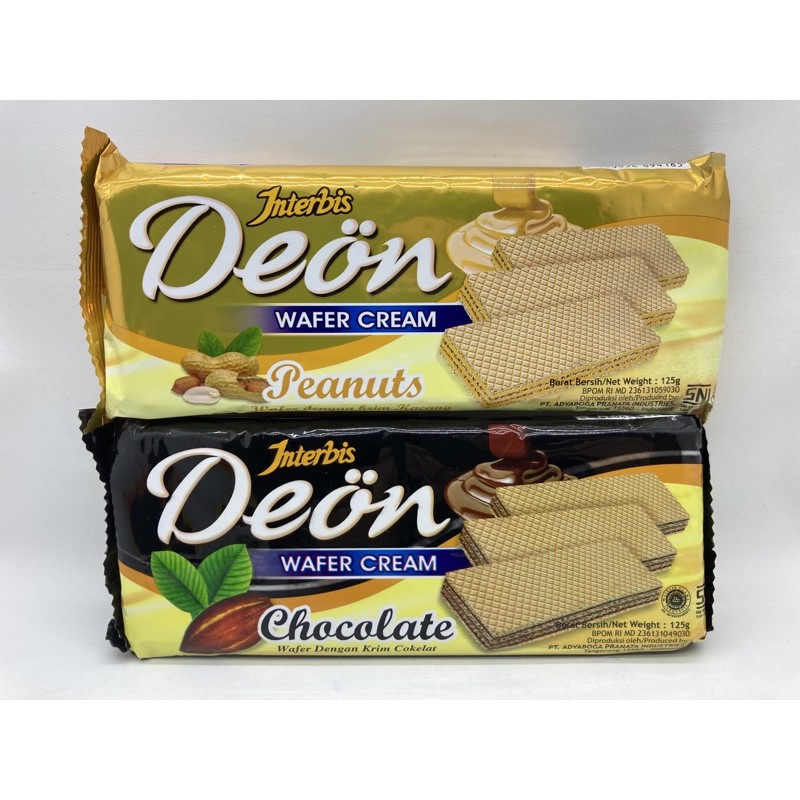 

Interbis Deon Wafer Cream 125gr