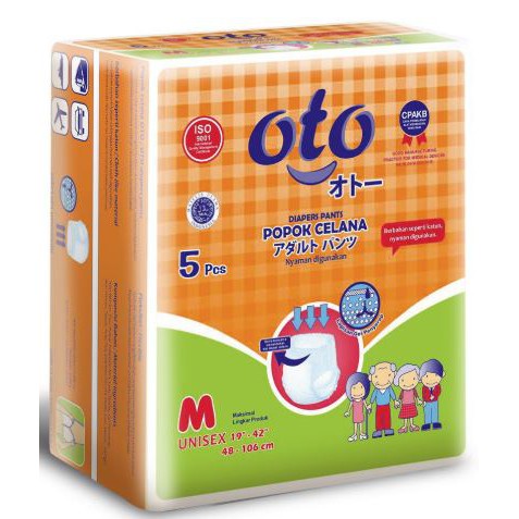 OTO Pampers Dewasa Adult Pampers M5, M8