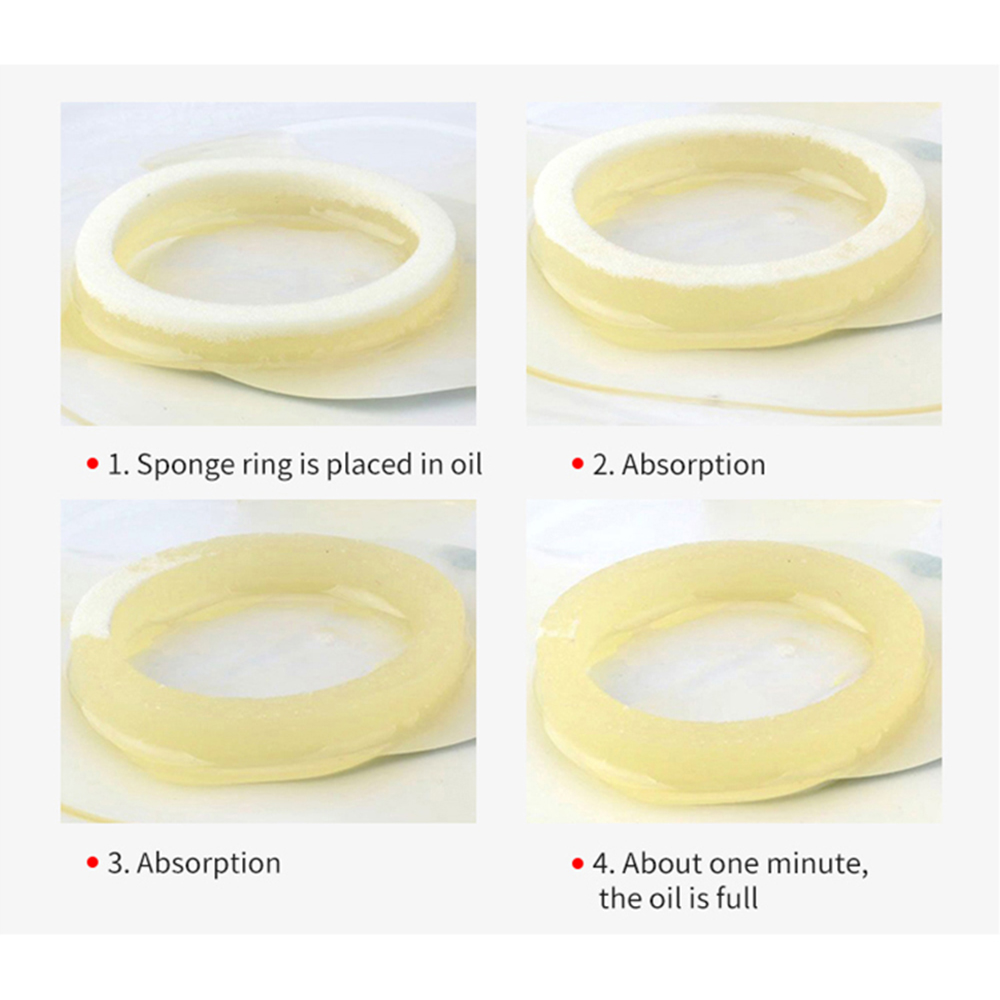 Lanfy 2 Pcs / Pak Ring Seal Fork Depan Sepeda Mtb Bahan Busa Ukuran 30 / 32 / 34 / 35 / 36 / 38 / 40mm