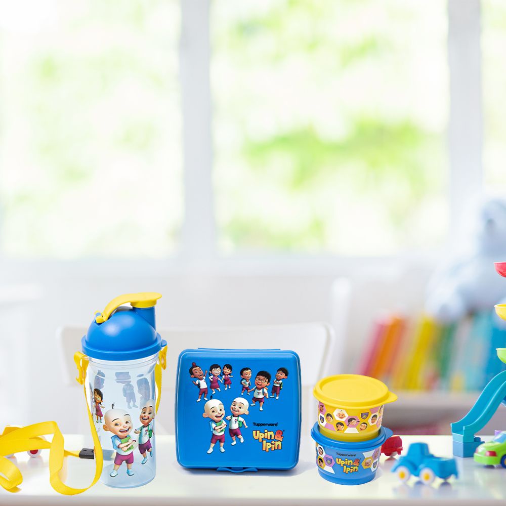 UPIN IPIN LUNCH SET kotak bekal anak TK