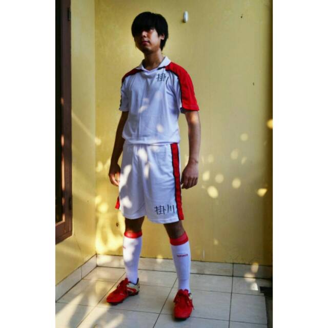 Jersey Anime Aoki Densetsu Shoot - Lengan Pendek
