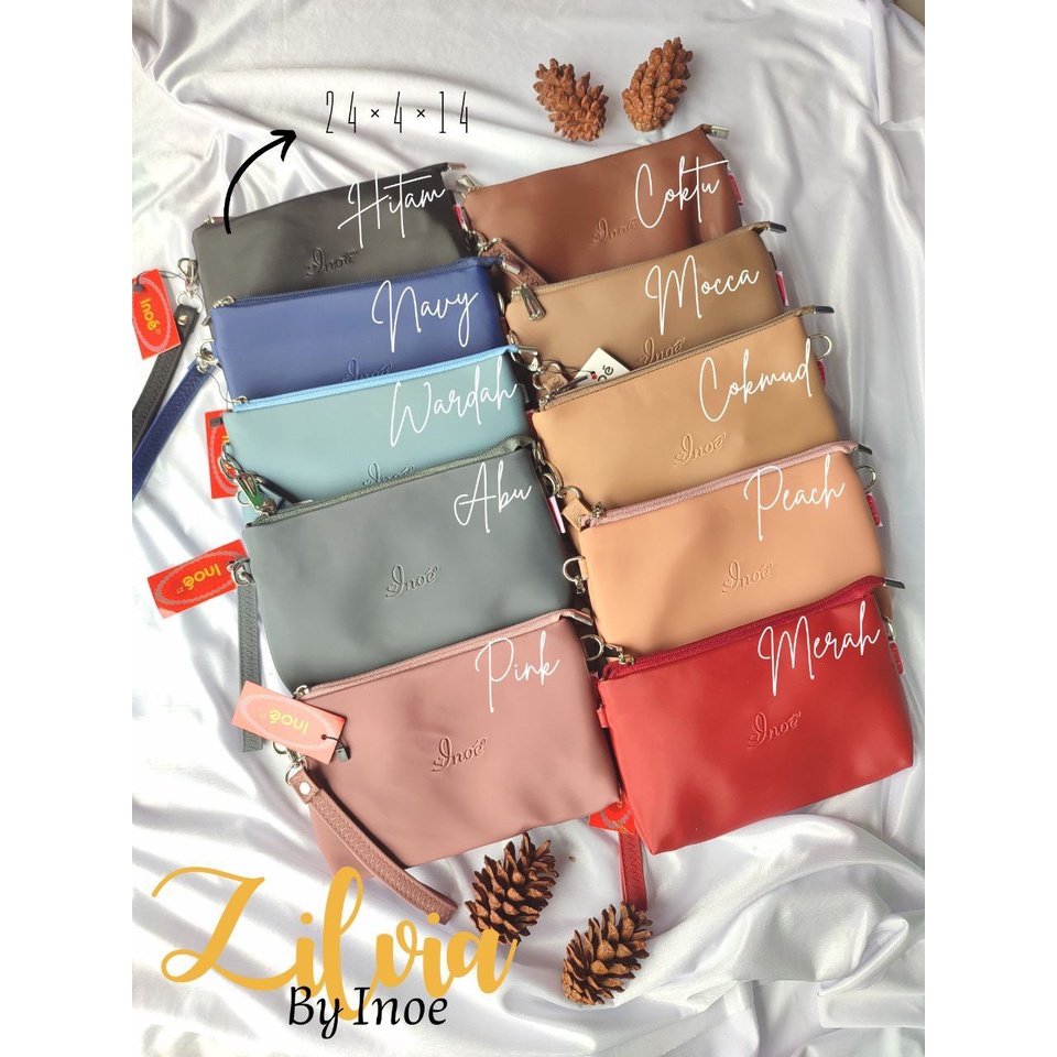 [COD] ZILVIA CHOCOLY BY INOE TAS SELEMPANG SLEMPANG SLINGBAG SLING BAG WANITA