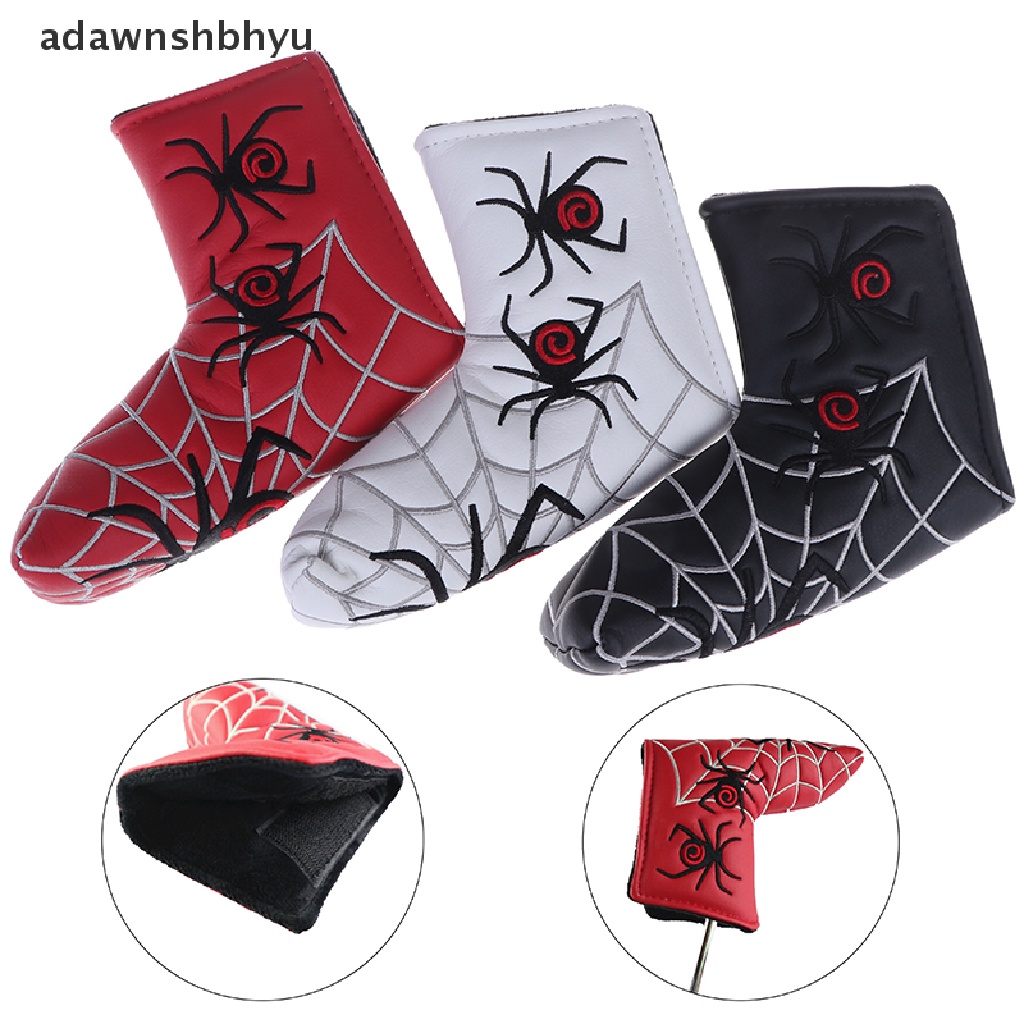 Adawnshbhyu Spider Golf Putter Cover Blade Golf Headcover Putter Club Head Cover Aksesori