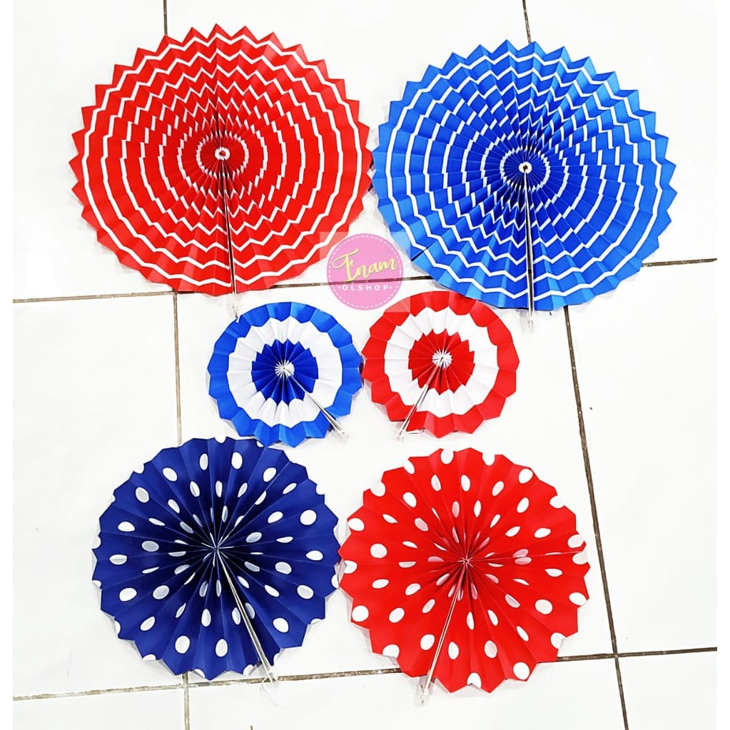 

Aksesoris HBD Kipas Kertas AF-238 (6Pcs)