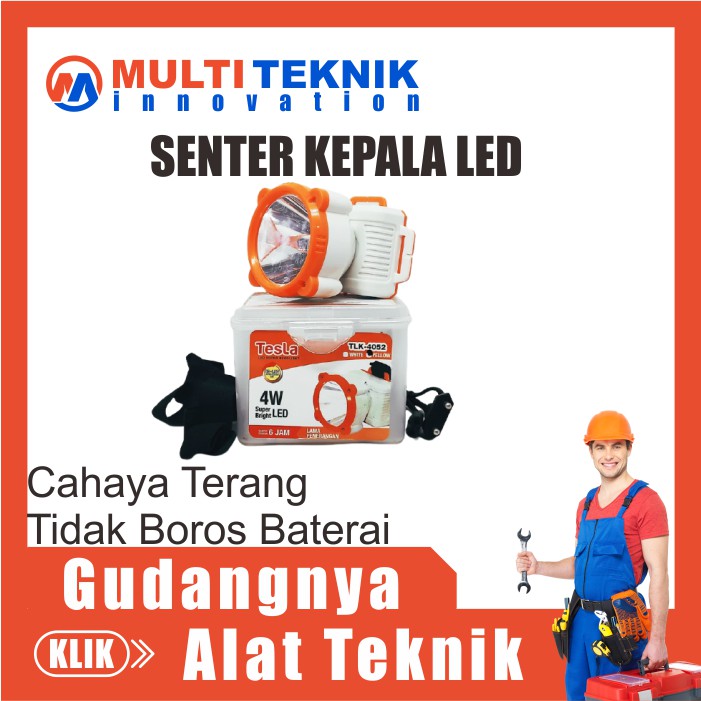 Senter Kepala Led Super Terang Cas Ulang Charge Awet MT287
