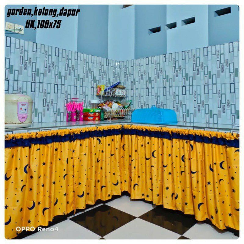 GORDEN KOLONG DAPUR / gorden kolong meja
