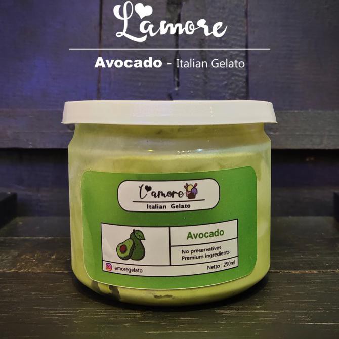 

Avocado Gelato By Lamore - 250 Ml Termurah