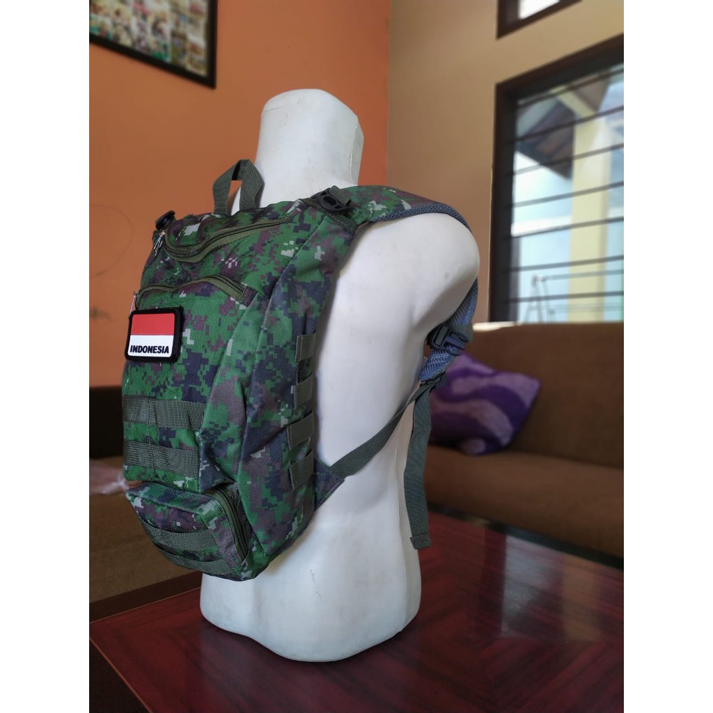 TAS RANSEL SEPEDA TACTICAL ARMY LORENG ACUPAT