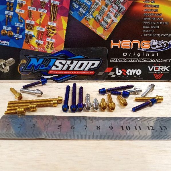 Jual Baut Probolt Kerucut M Drat Baut Pb Probolt Krucut Gold Blue