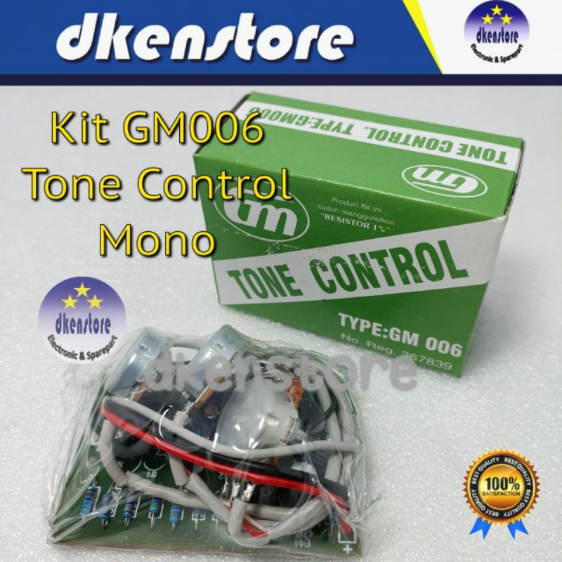 Kit GM006 Tone Control Mono 12v