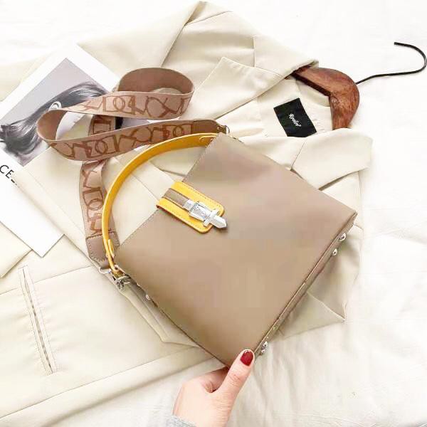 BJ15641 - BEIGE/BLACK/COFFEE/GREEN/PINK/PURPLE/RED/YELLOW - TAS SLEMPANG JINJING TOTEBAG HANDBAG TAS WANITA FASHION IMPORT MODIS ELEGAN TERMURAH TERLARIS TERBARU BAGSTORE JAKARTA TAS BATAM ELJ5641