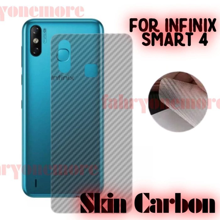 Back Skin Carbon Pocophone M3 - Skin Carbon Pocophone M3 - SC