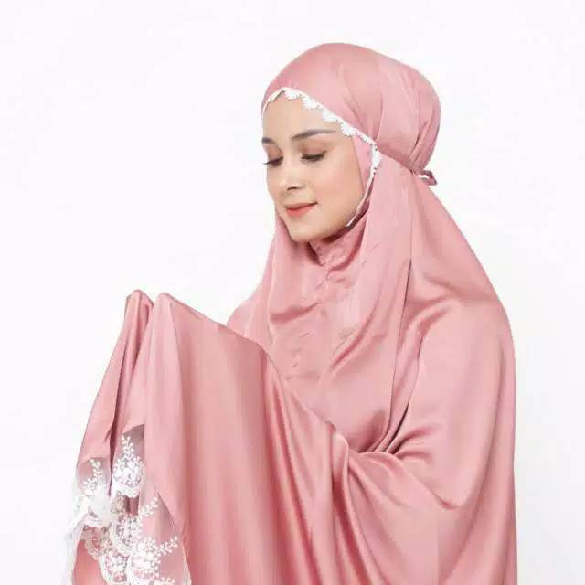 MUKENA ARMANI SILK RENDA KECIL 2020