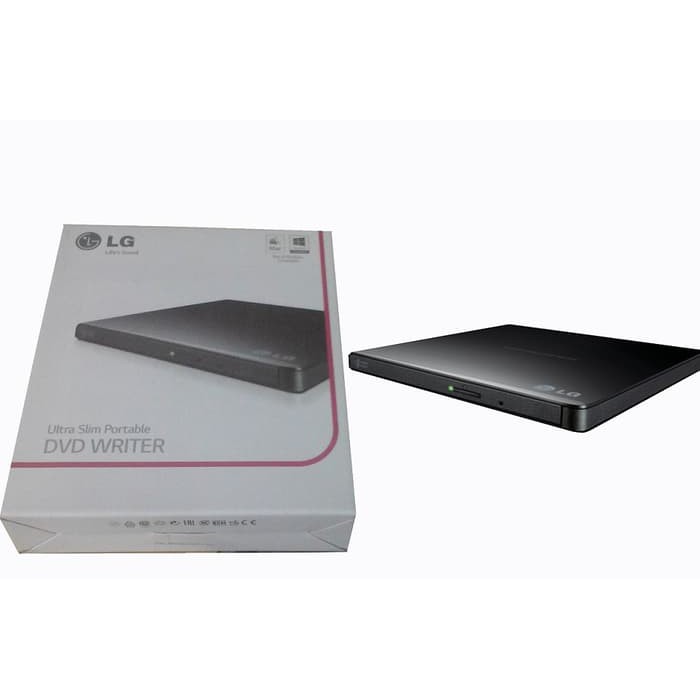 DVD RW Eksternal LG Slim GP65 OPTICAL DRIVE - Hitam LGS-GP65NB60