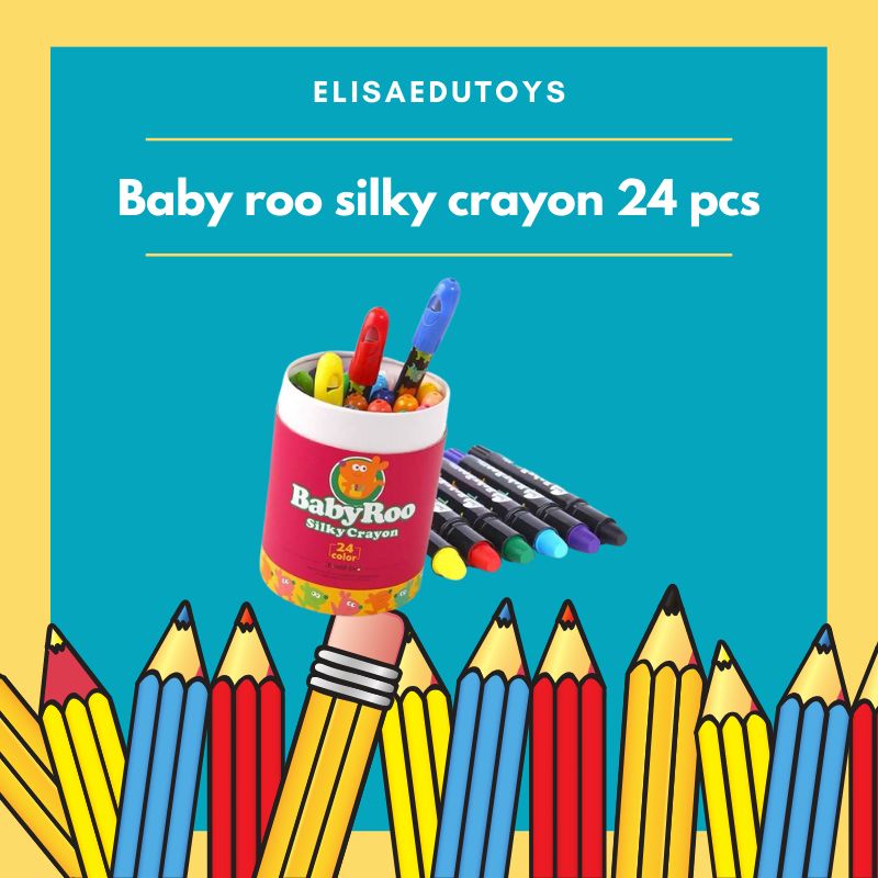 

Joan miro silky crayon baby roo face painting 24 pcs