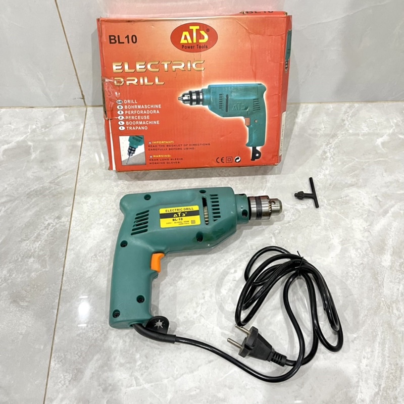 Mesin Bor Listrik ATS BL-10 / Bor Tangan ATS 10 mm