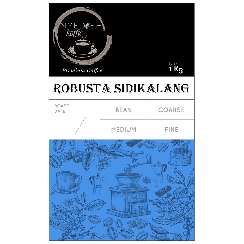 

KOPI ROBUSTA SIDIKALANG 1 KG KILO