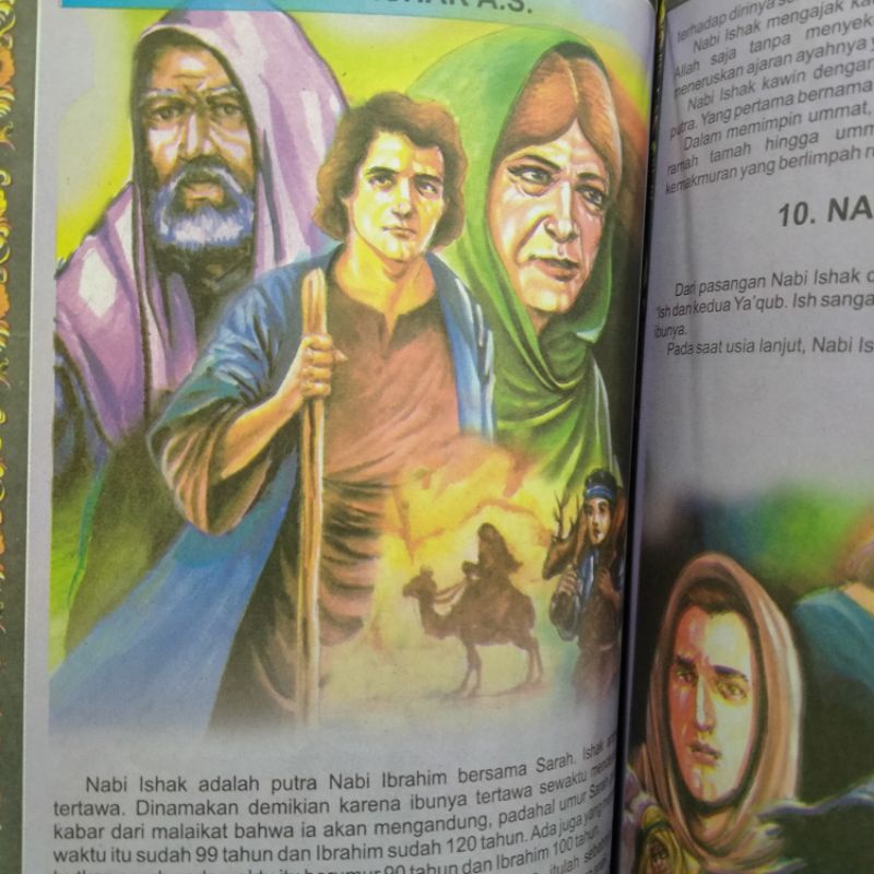 Buku cerita rakyat bergambar,. kisah nyata 25 nabi & rasul bergambar full colour.-4