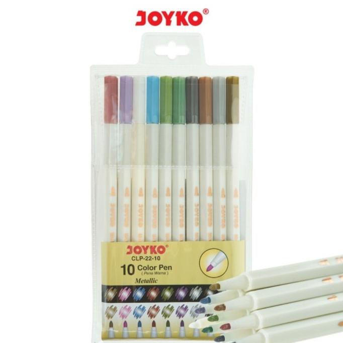 

Color Pen Joyko Clp 22-10 Metalic Color