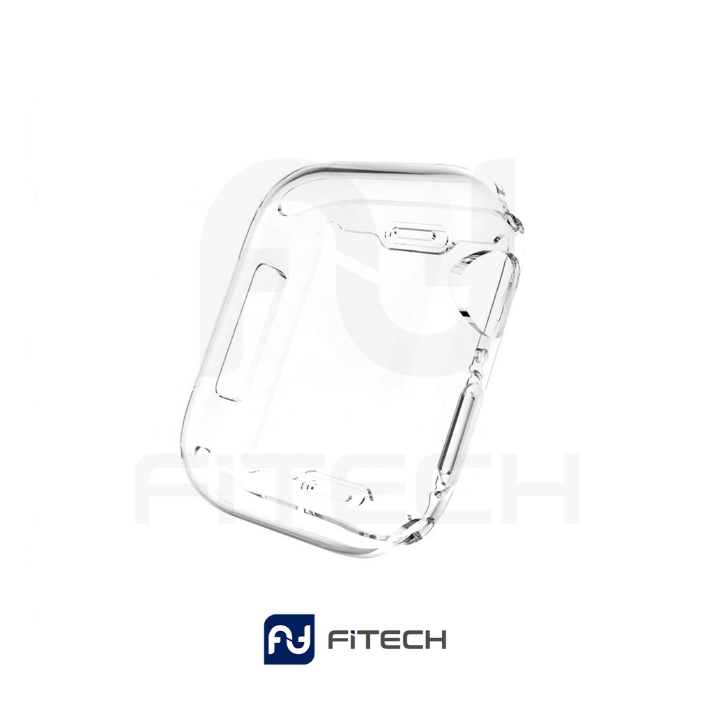 FITECH FULL Cover Soft Case Bening Smart Watch 1 2 3 4 5 6 T500 HW12 HW16 Smartwatch 38 40 42 44 mm