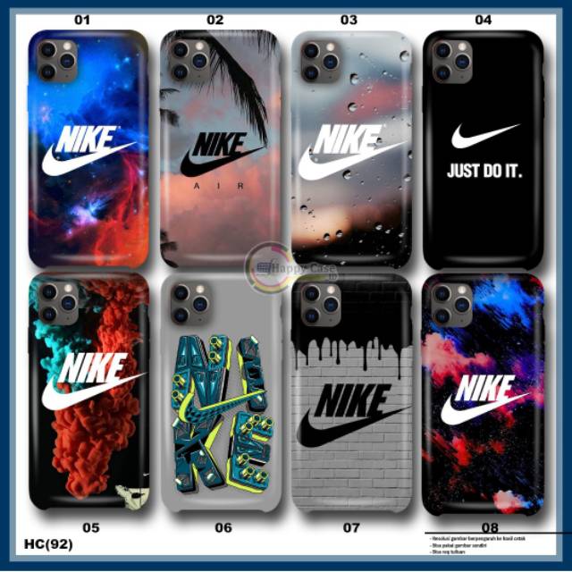 {HC92} CASE CASING SILIKON HARDCASE GAMBAR NIKE OPPO VIVO