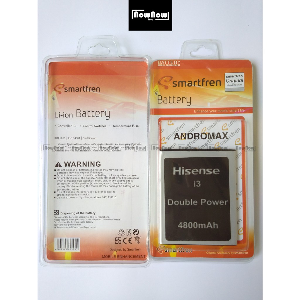 Baterai Smartfren Andromax I3 Original ORI Batre Battery Batu Batrai