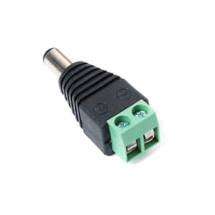 Connector DC Male For Power Camera CCTV