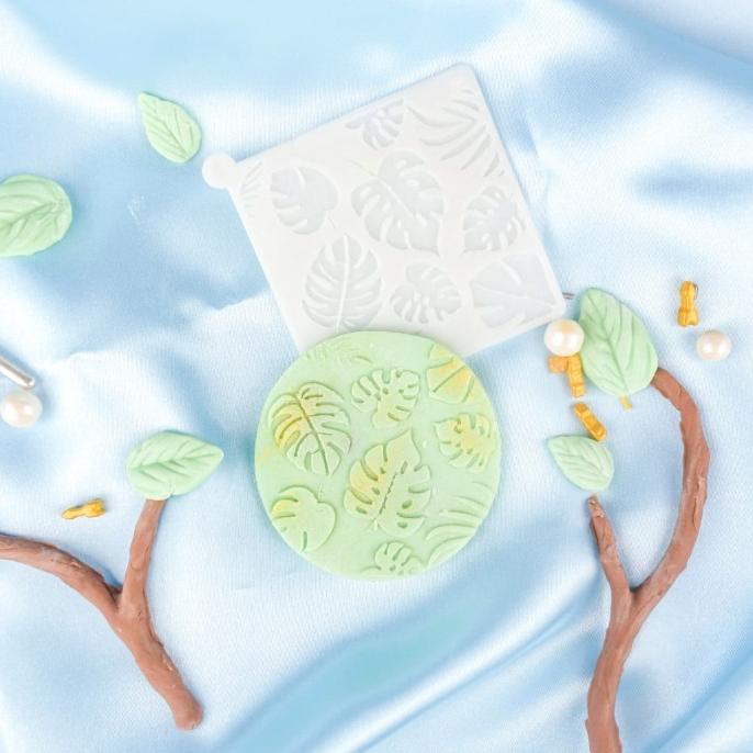 

Monstera Debosser Cake Stamp Cake Troopers