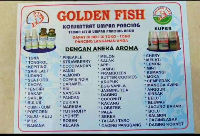 Essen Golden Fish 30 ml - Aneka Aroma (66 pilihan rasa)