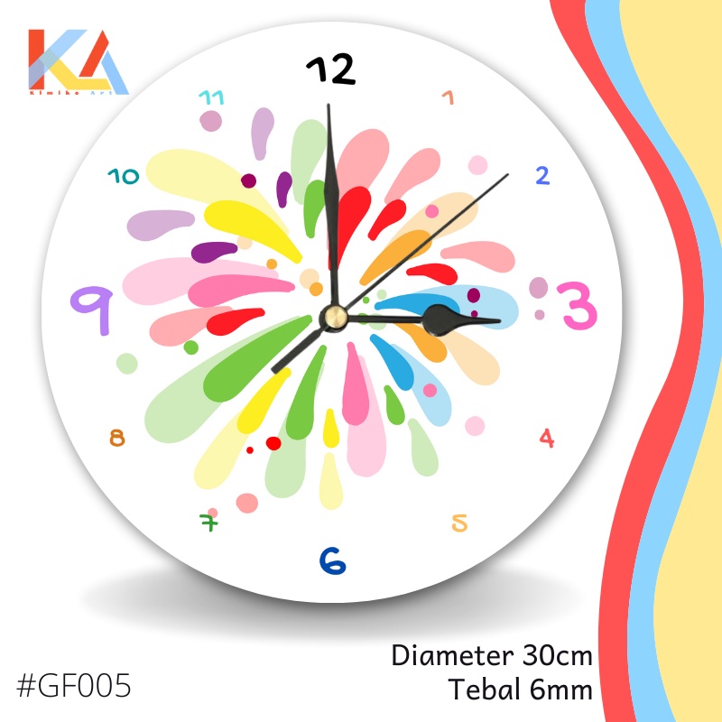 Jam Dinding Custom // Souvenir Jam Dinding