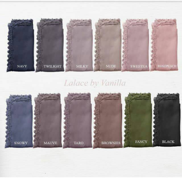 Lalace Hijab Snowy by Vanilla hijab