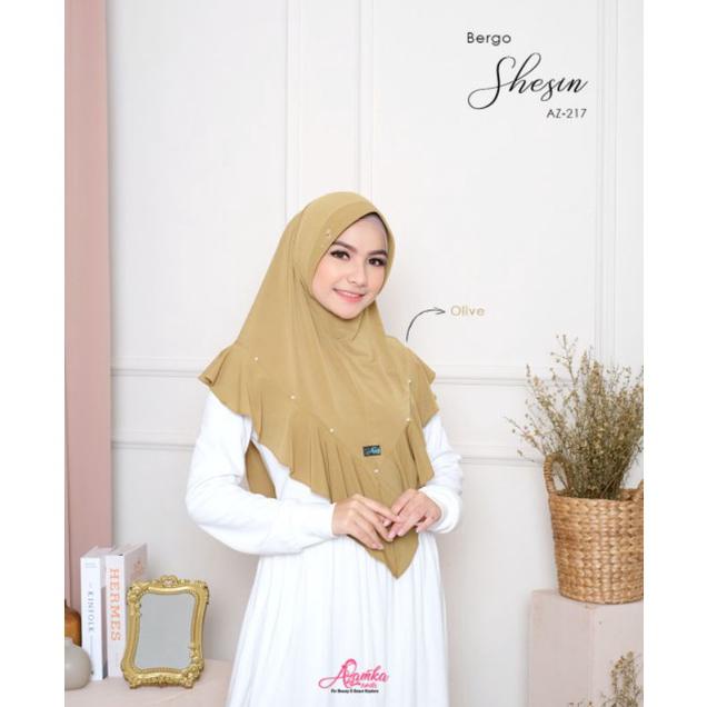 Bergo Shesin by Azamka hijab - Milo, All Size