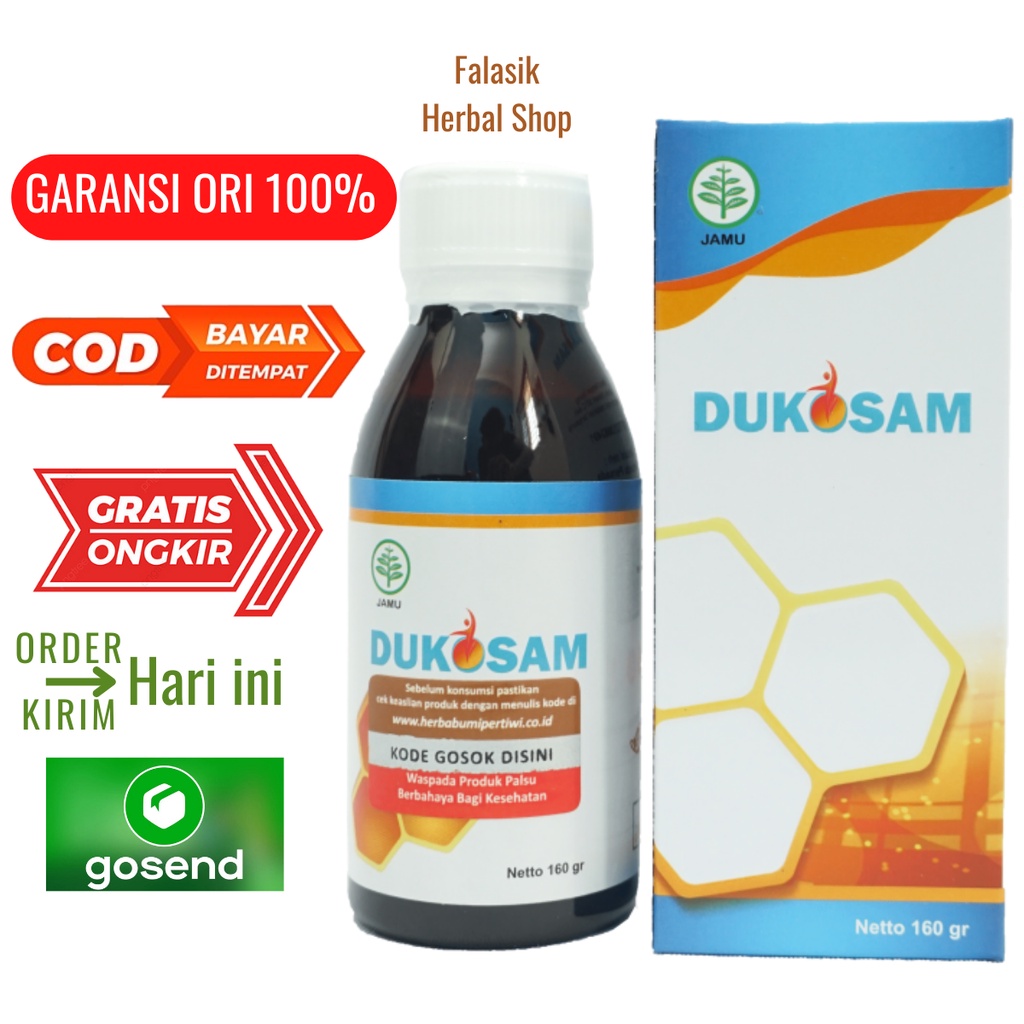 Madu Dukosam herbal untuk kolesterol dan asam urat tinggi