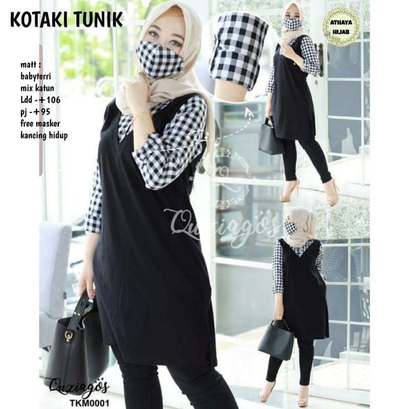 KOTAKI TUNIK BY ATHAYA HIJAB
