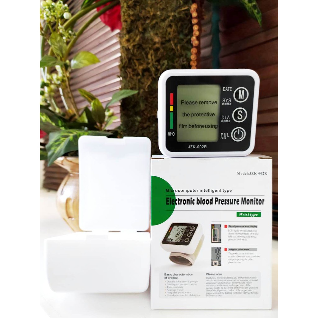 Tensimeter Monitor Pergelangan Tangan JZIKI digital JZK-002R - B46007